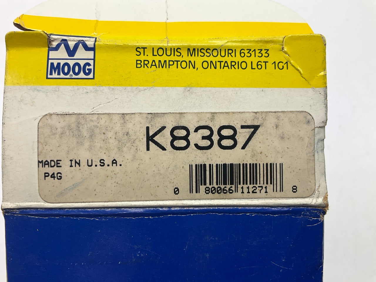 (2) Moog K-8387 FRONT Caster / Camber Kit 1985-1996 Ford Ranger 4X4 1-1/2 Degree