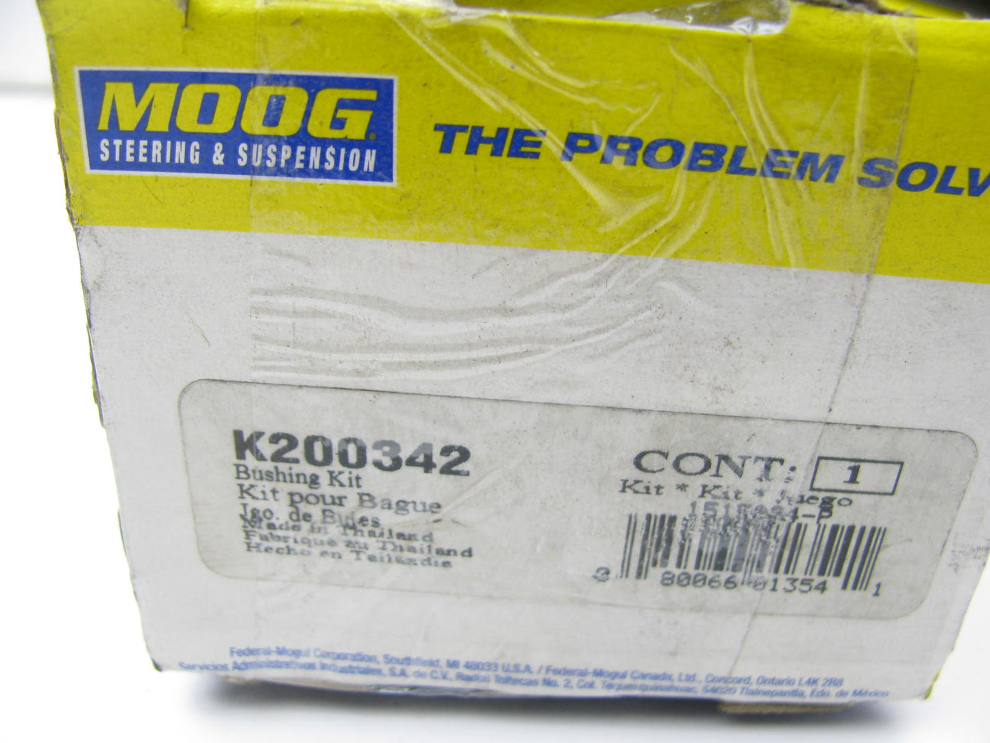 Moog K200342 Suspension Control Arm Bushing - Front Lower Rear