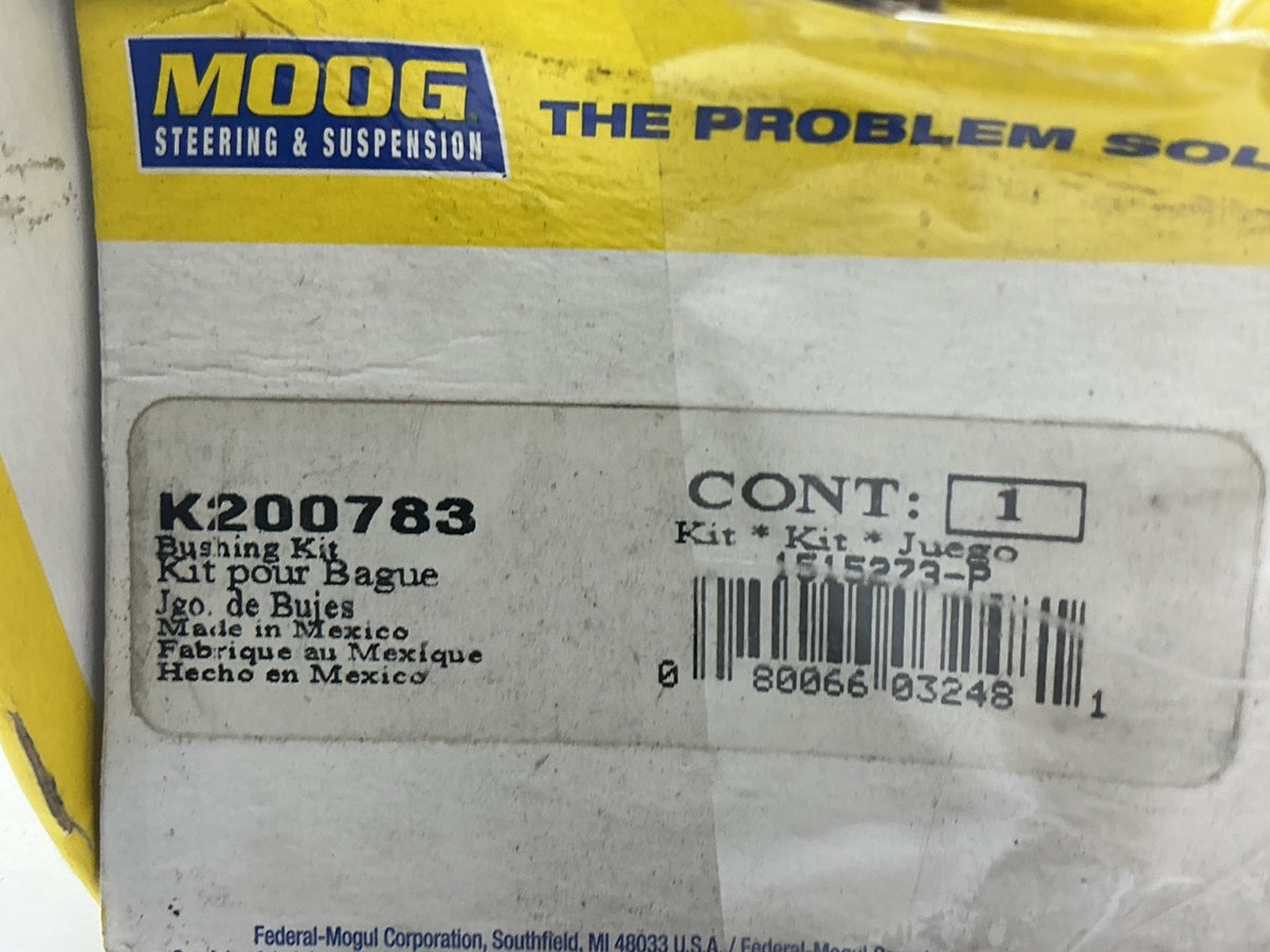 (2) Moog K200783 Lower Control Arm Bushings, Inner
