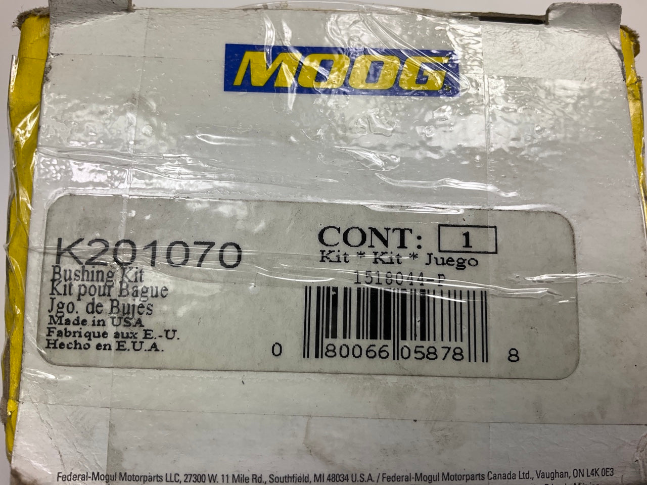 Moog K201070 Leaf Spring Bushings