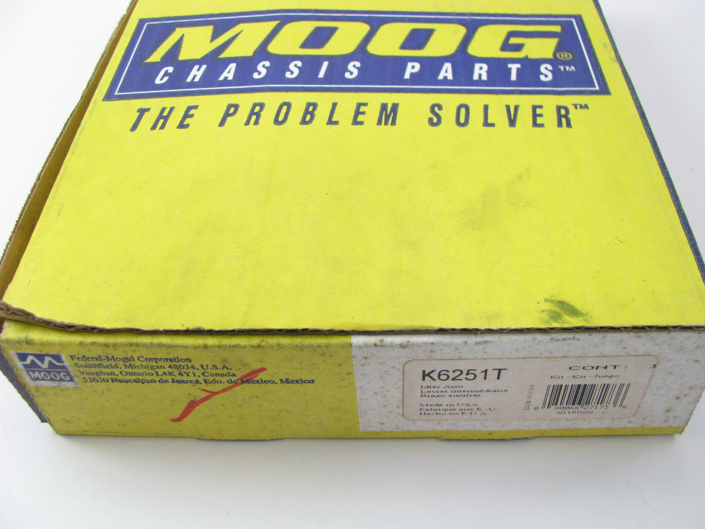 Moog K6251T Steering Idler Arm