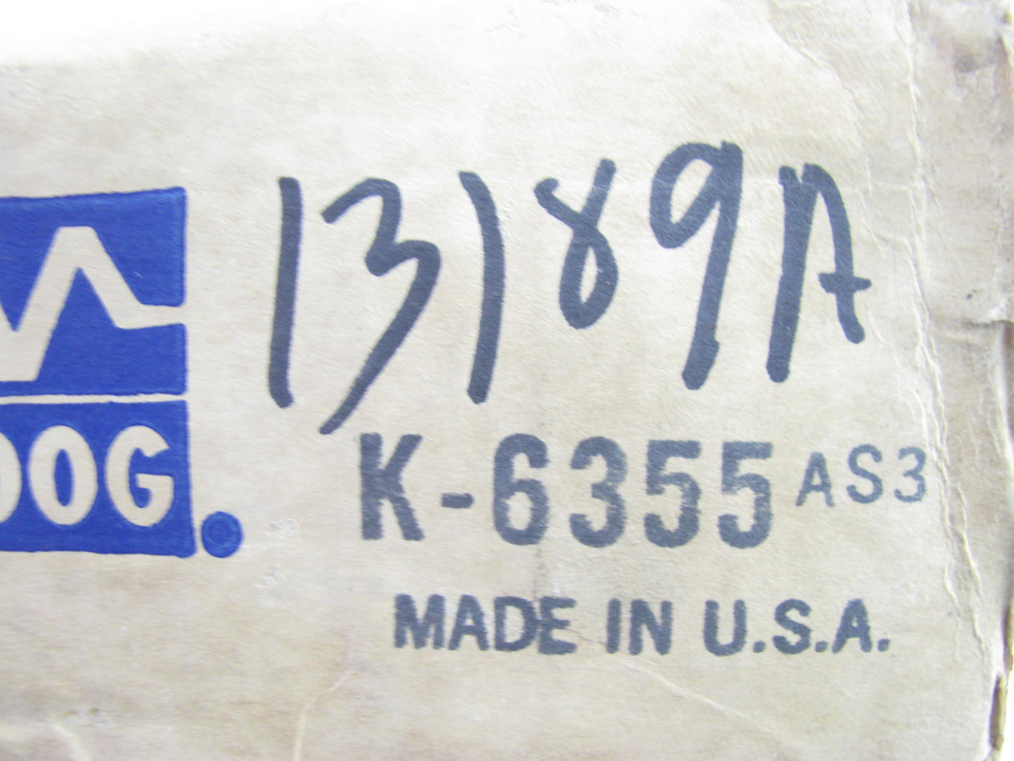 Moog K6355 Suspension Control Arm Shaft Kit - Front Upper