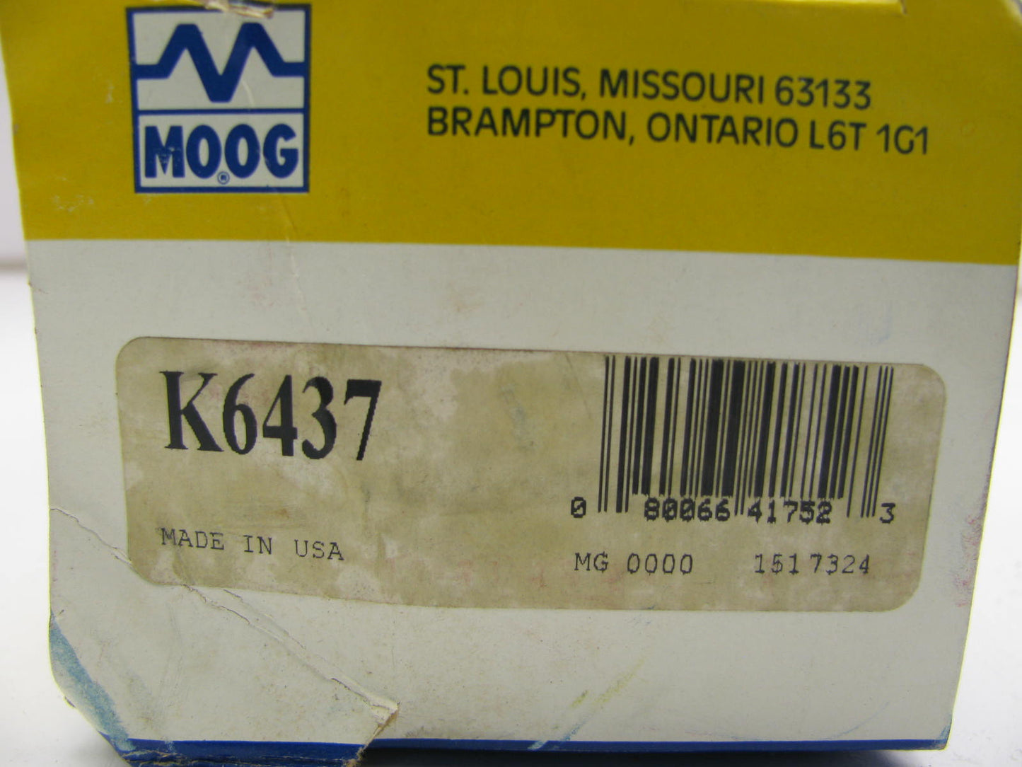 Moog K6437 Front To Frame Suspension Stabilizer Sway Bar Bushings
