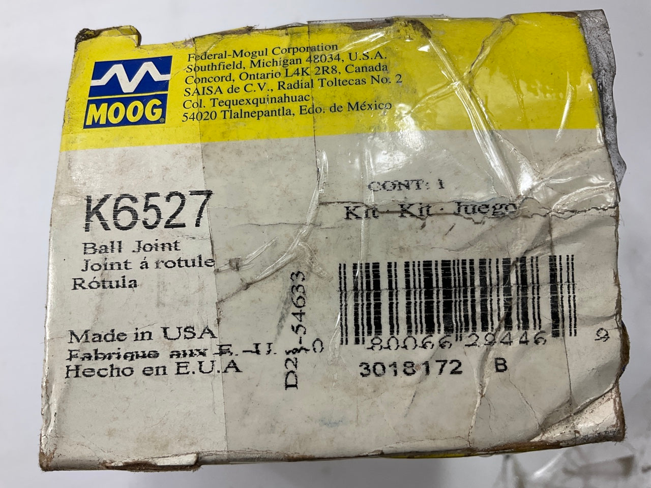 Moog Front Lower Ball Joints PAIR - 1997-03 Chevy Malibu, 99-05 Pontic Grand Am