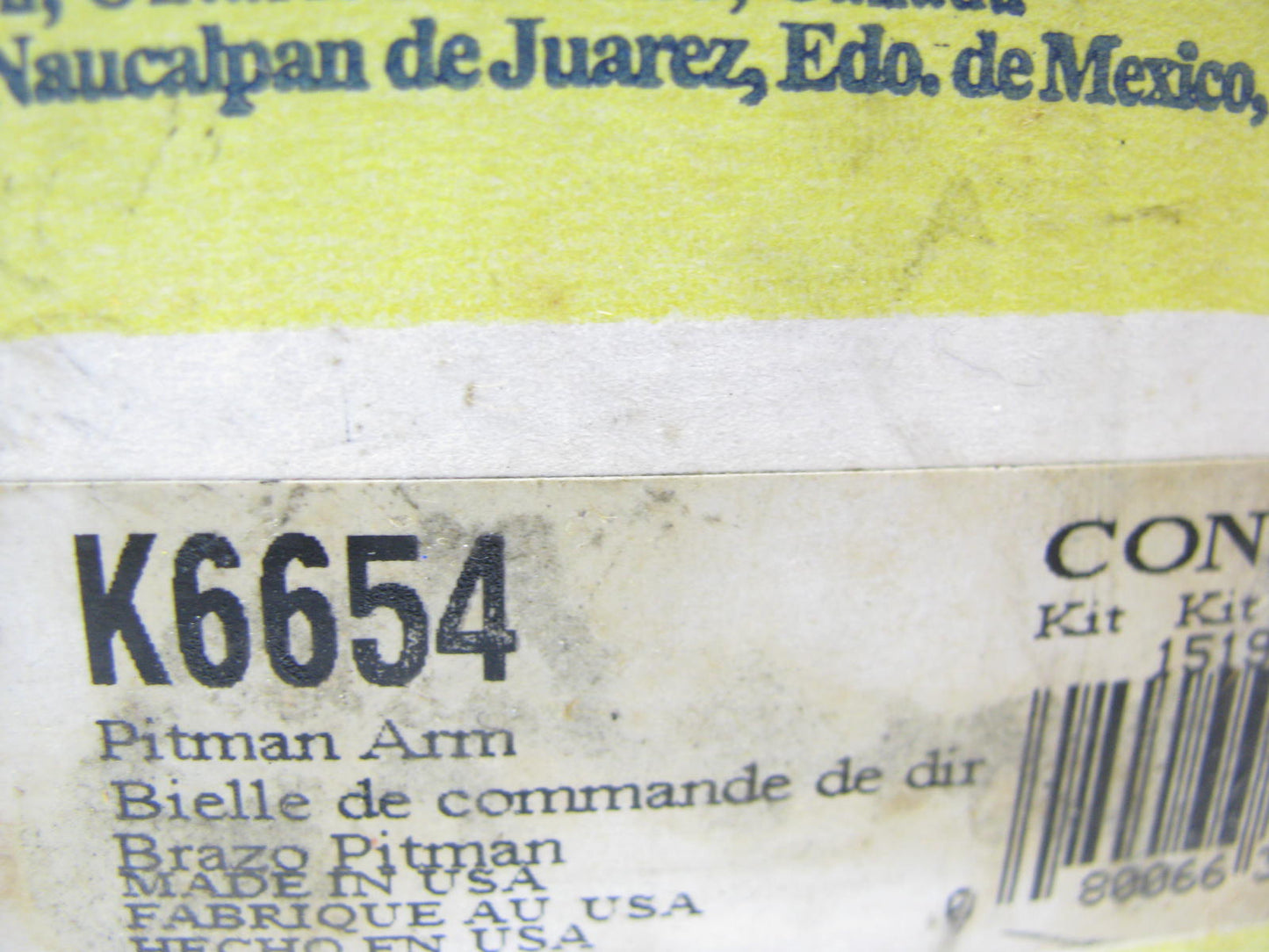 Moog K6654 Steering Pitman Arm