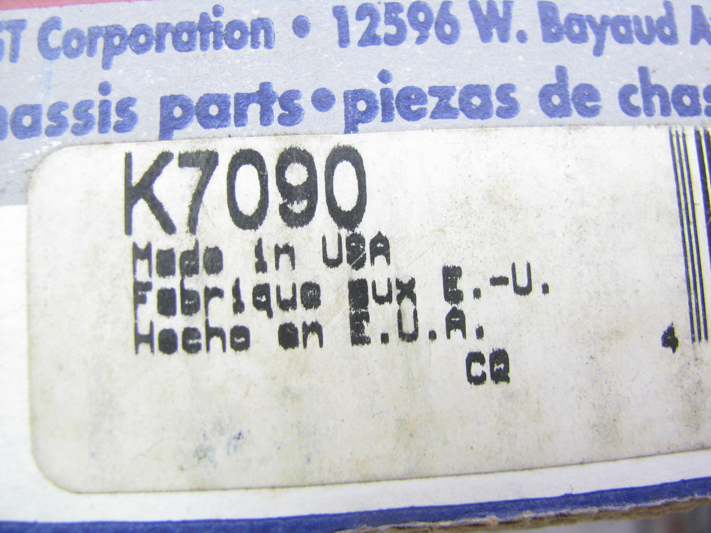 Moog K7090 Front Suspension Strut Rod Bushing Kit