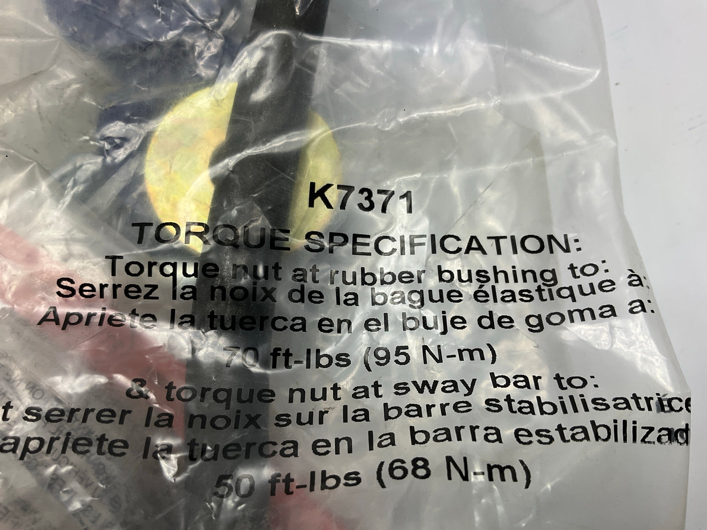 Moog K7371 Rear Suspension Stabilizer Sway Bar Link Kit