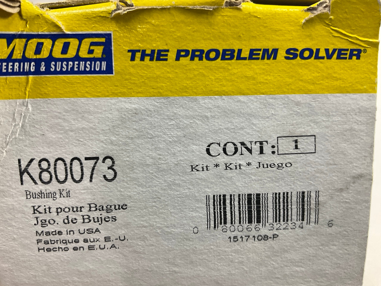 Moog K80073 Front Suspension Stabilizer Sway Bar Bushing Kit