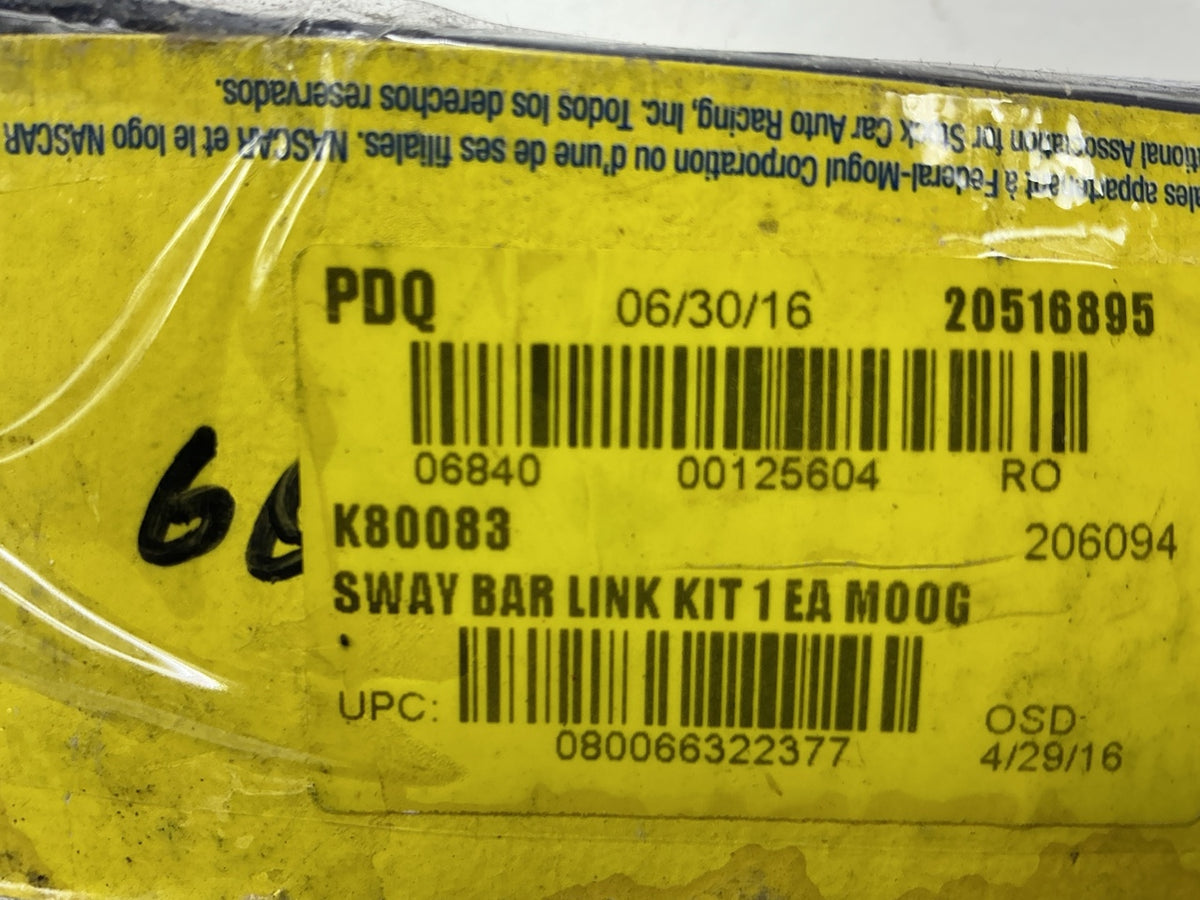 Moog K80083 Front Suspension Stabilizer Sway Bar Link Kit