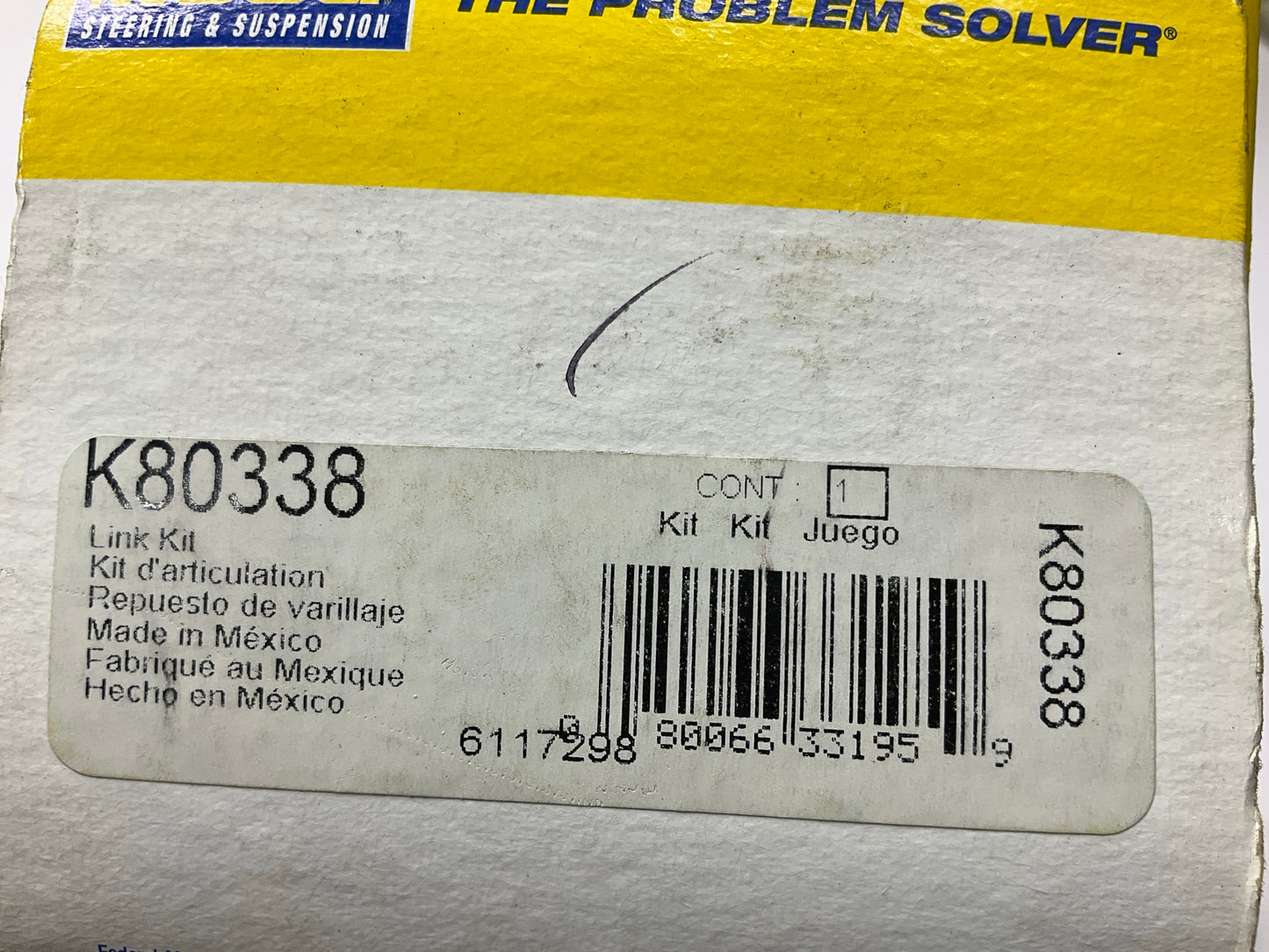 Moog K80338 Front Suspension Stabilizer Sway Bar Link Kit