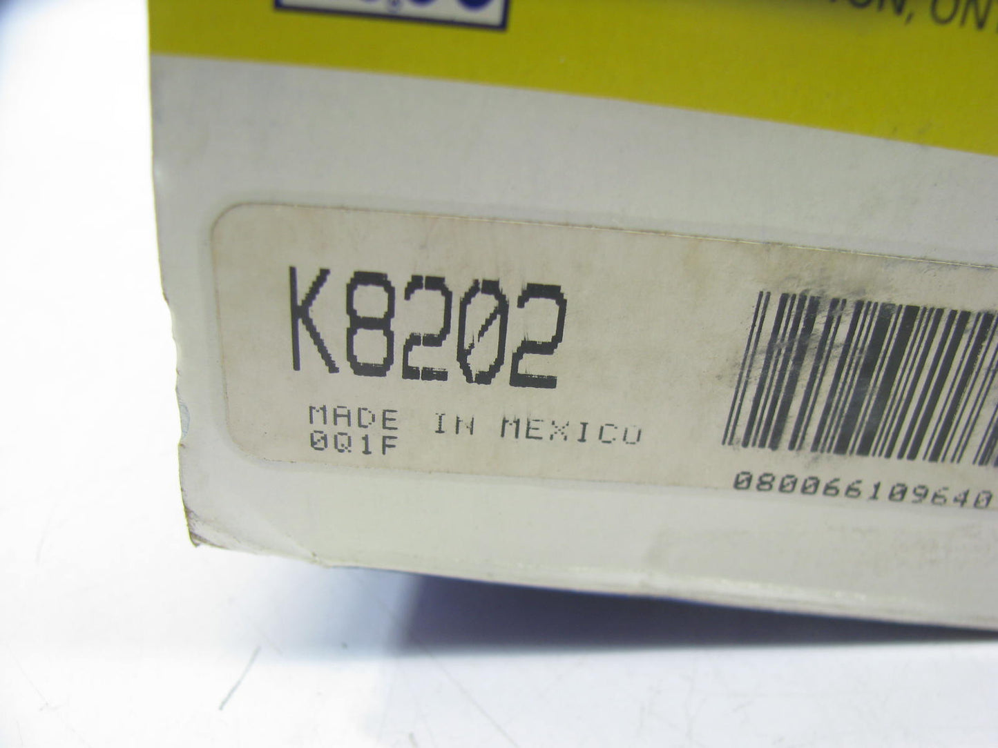 Moog K8202 Suspension Control Arm Bushing Kit - Front Upper