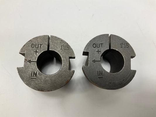 (2) Moog K8286 Front Suspension Camber Bushing - 1-1/4 Degree - 4x4