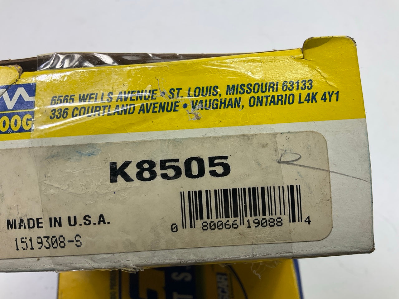 (2) Moog K8505 Suspension Alignment Caster / Camber Kit - 3/4 Degree RWD