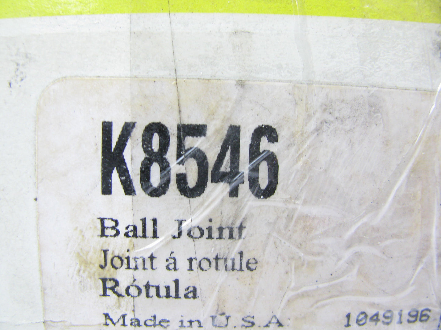 Moog K8546 Suspension Ball Joint - Front Upper