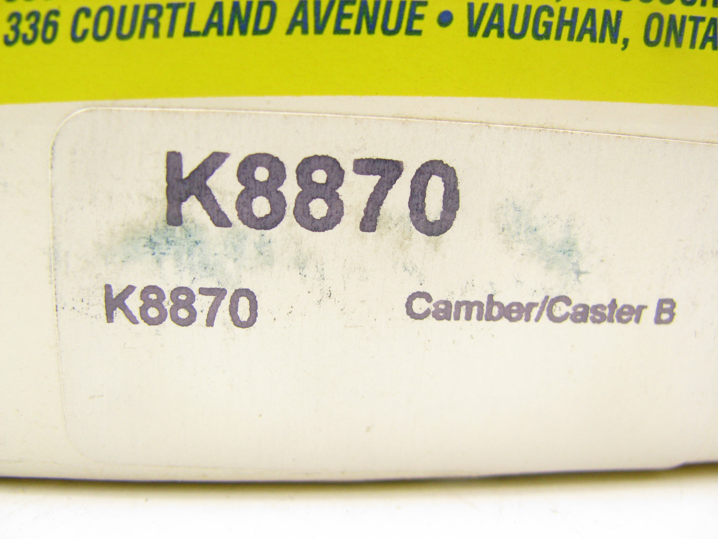 (2) Moog K8870 Suspension Alignment Caster Camber Bushing - 3/4 Degree 4WD