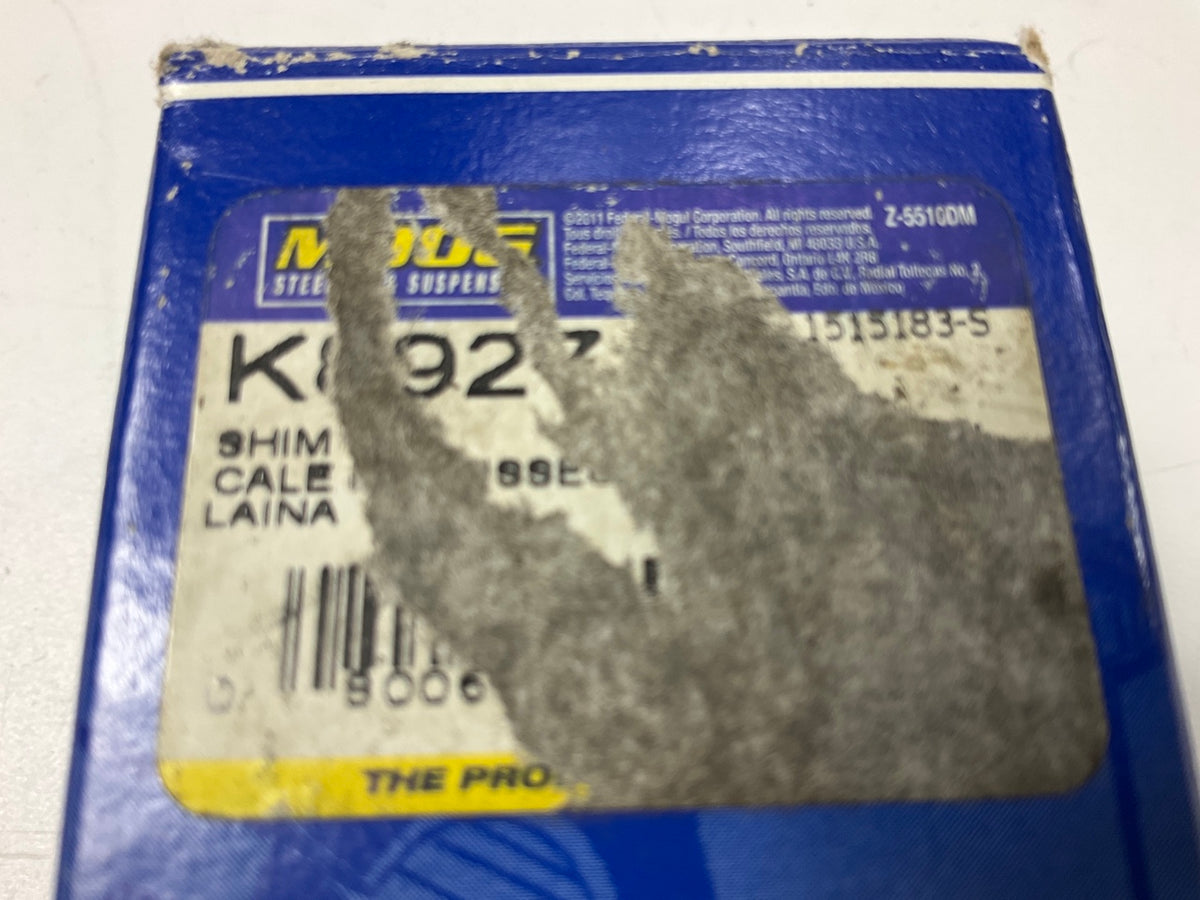 Moog K8927 Alignment Shims 1/8'' For Freightliner Air Ride 3/4'' Slot - 12 PACK