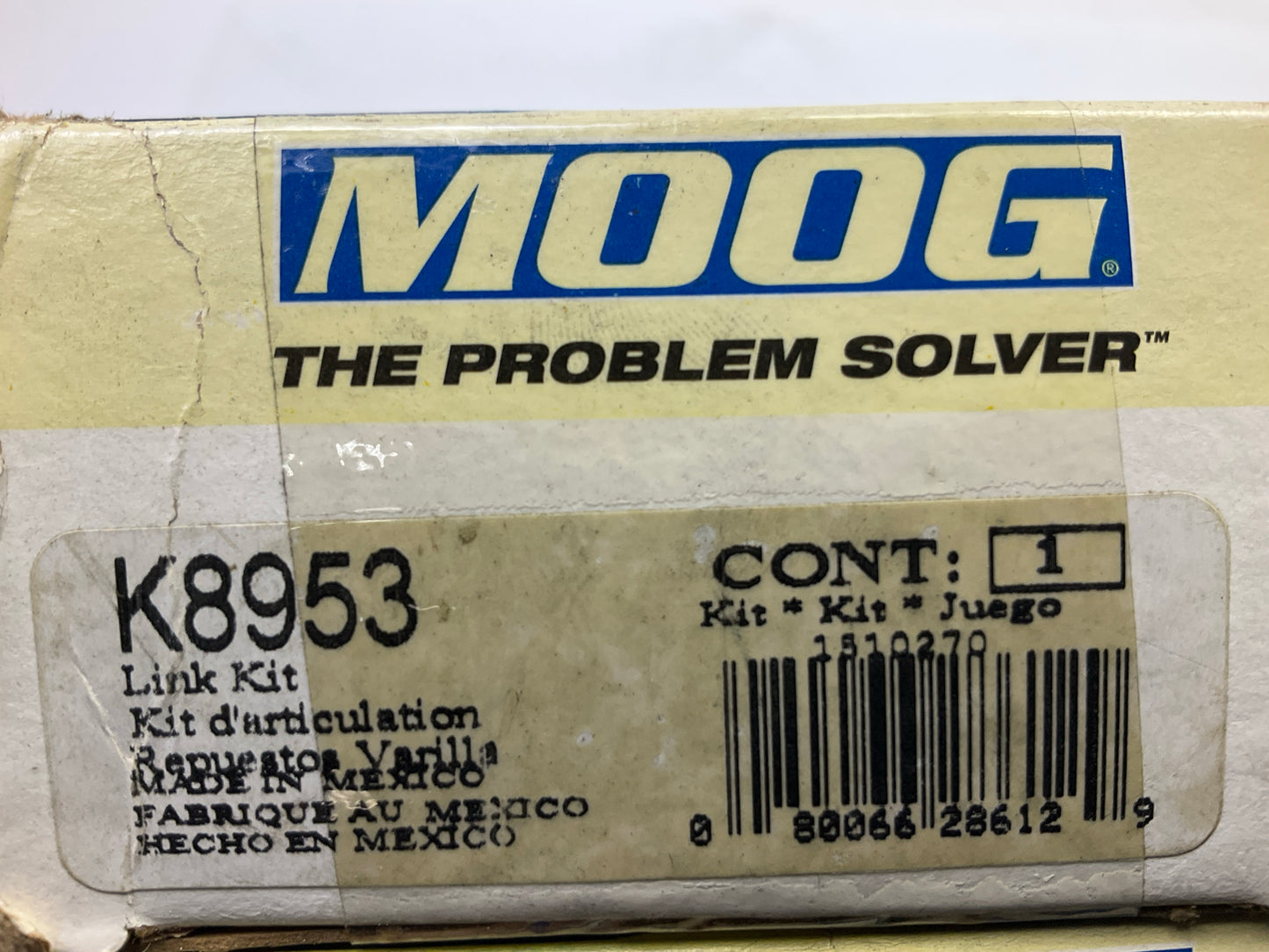 (2) Moog K8953 Front Suspension Stabilizer Sway Bar Link Kit