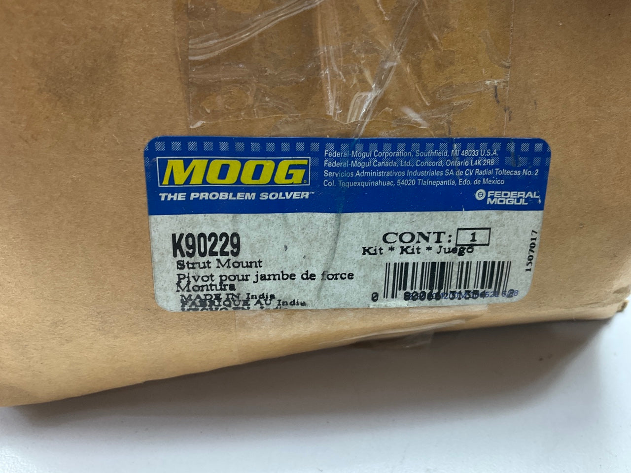 Moog K90229 Suspension Coil Spring Seat