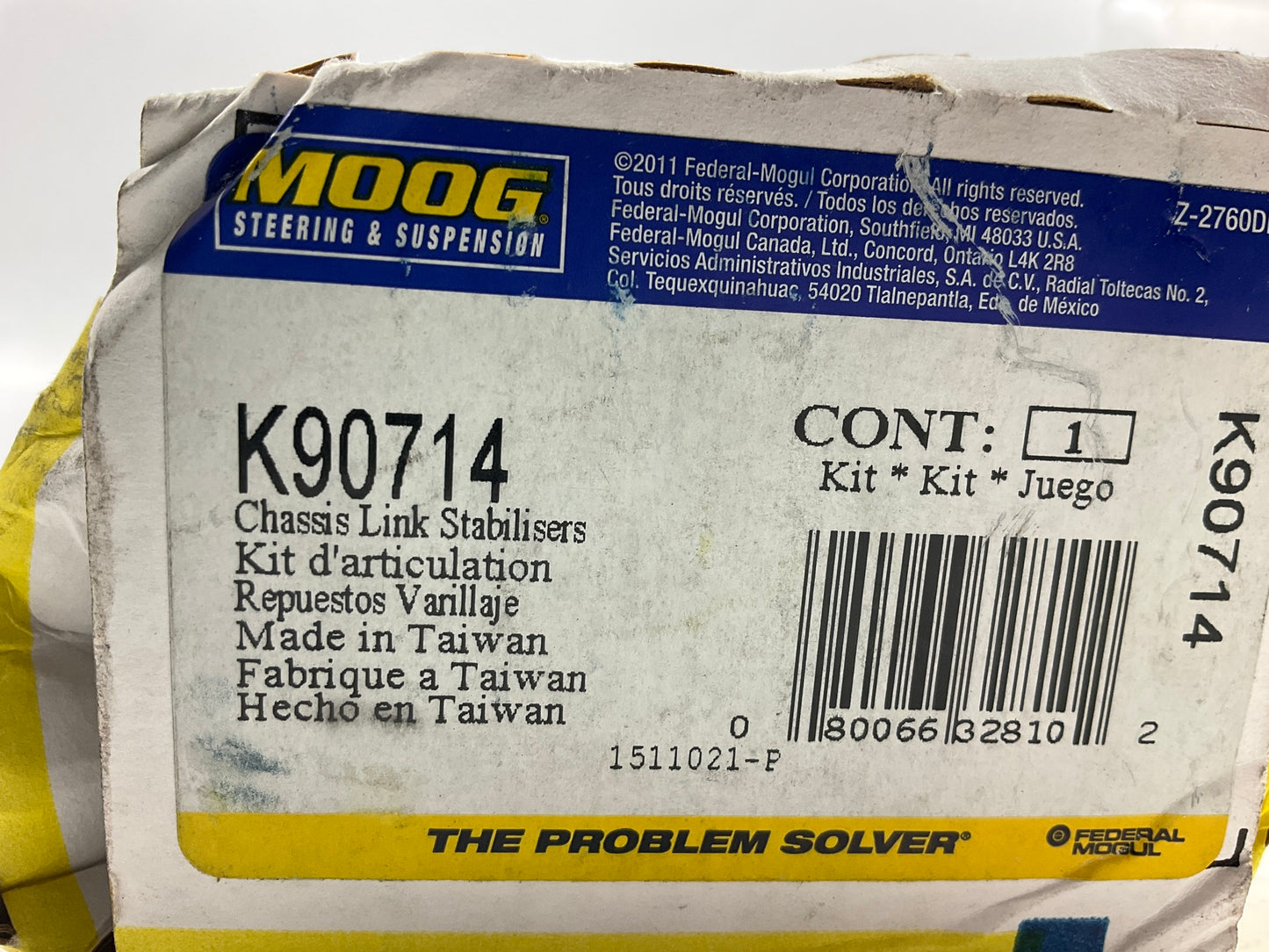 Moog K90714 Rear Suspension Stabilizer Bar Link 99-03 RX300, 01-03 Highlander