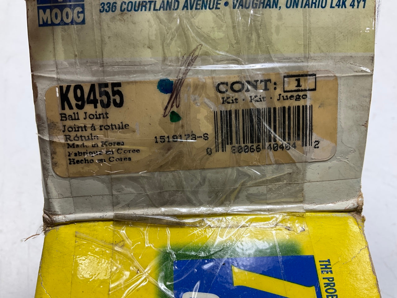 Moog K9455 Front Lower Ball Joint For 1989-94 Hyundai Sonata 1995-99 Accent