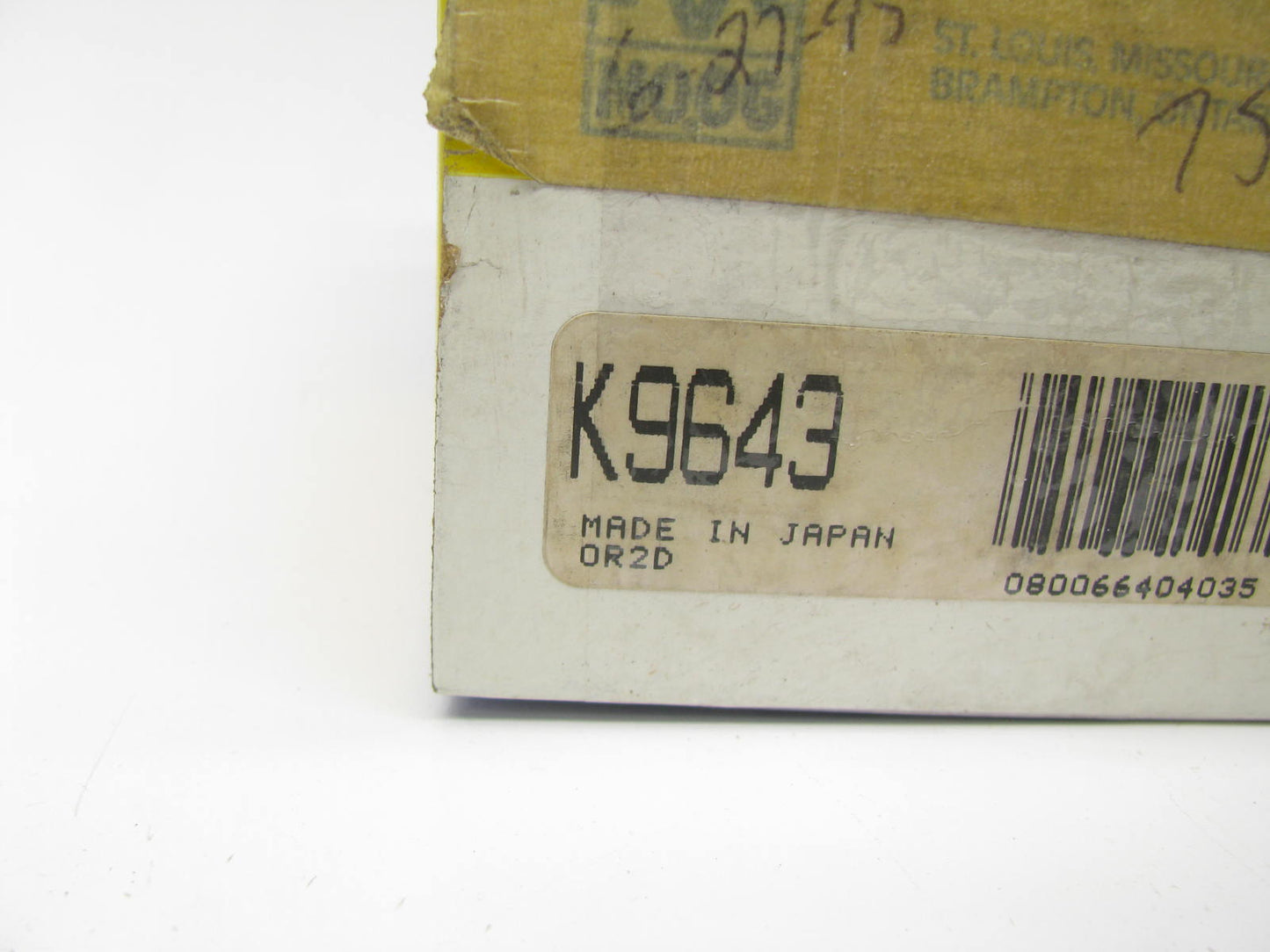 Moog K9643 FRONT LOWER Suspension Ball Joint