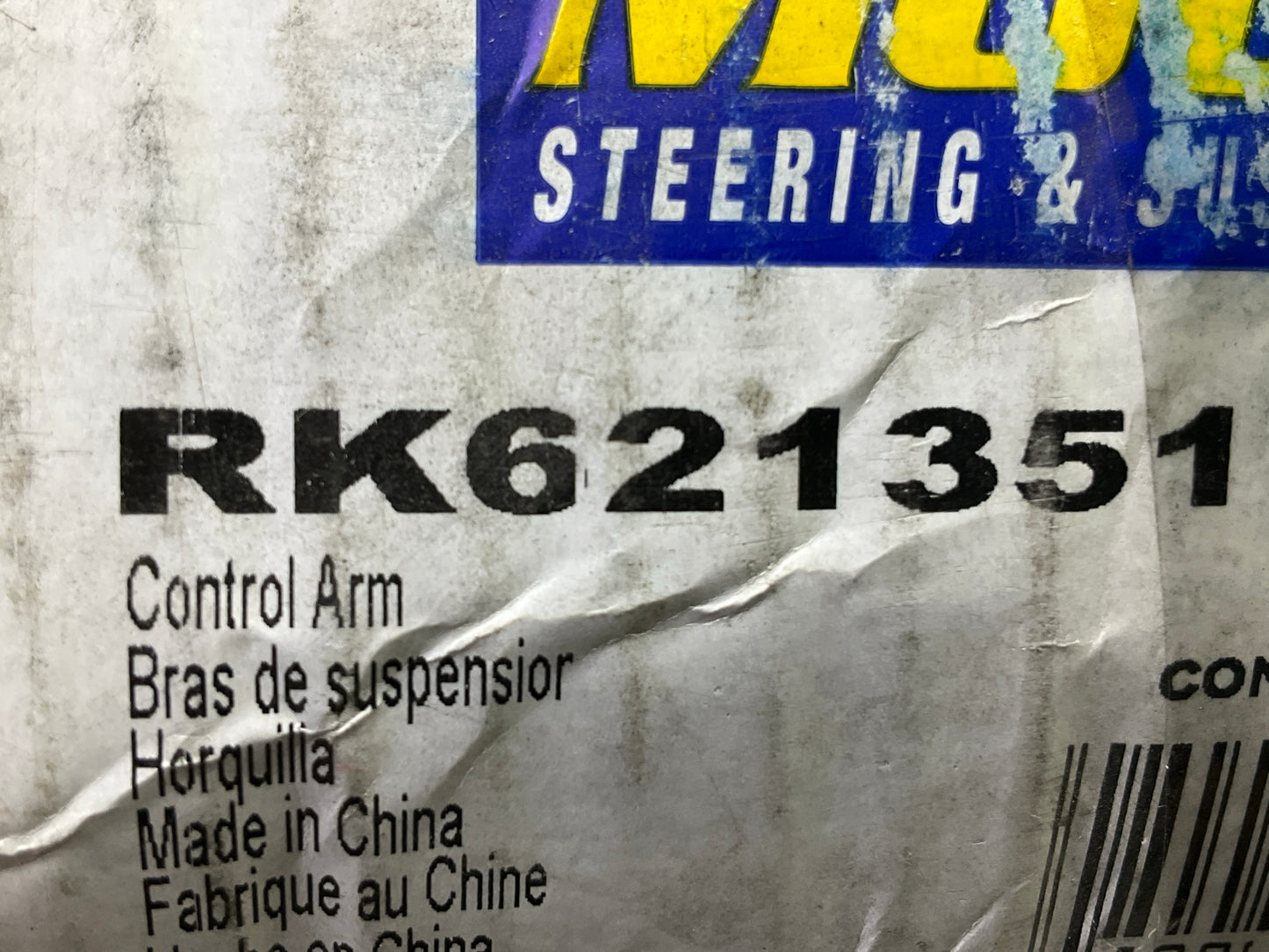 Moog RK621351 Front Left Lower Suspension Control Arm And Ball Joint