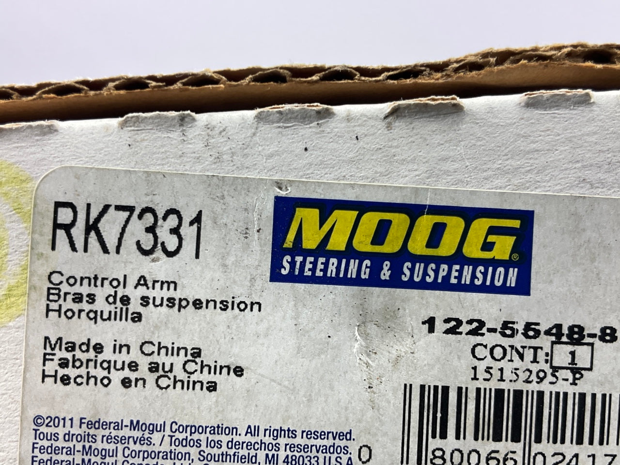 Moog RK7331 Rear Lower Rearward Lateral Link Adjustable Control Arm
