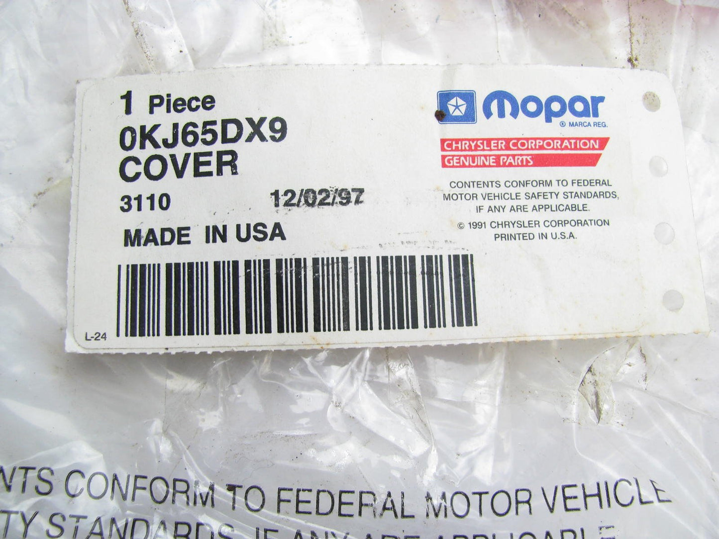 NEW GENUINE OEM 0KJ65DX9 Rear Left Door Weatherstip Seal For 1997-1999 Neon