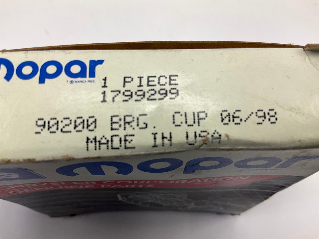 NEW - OEM MOPAR 1799299 Differential Pinion Race