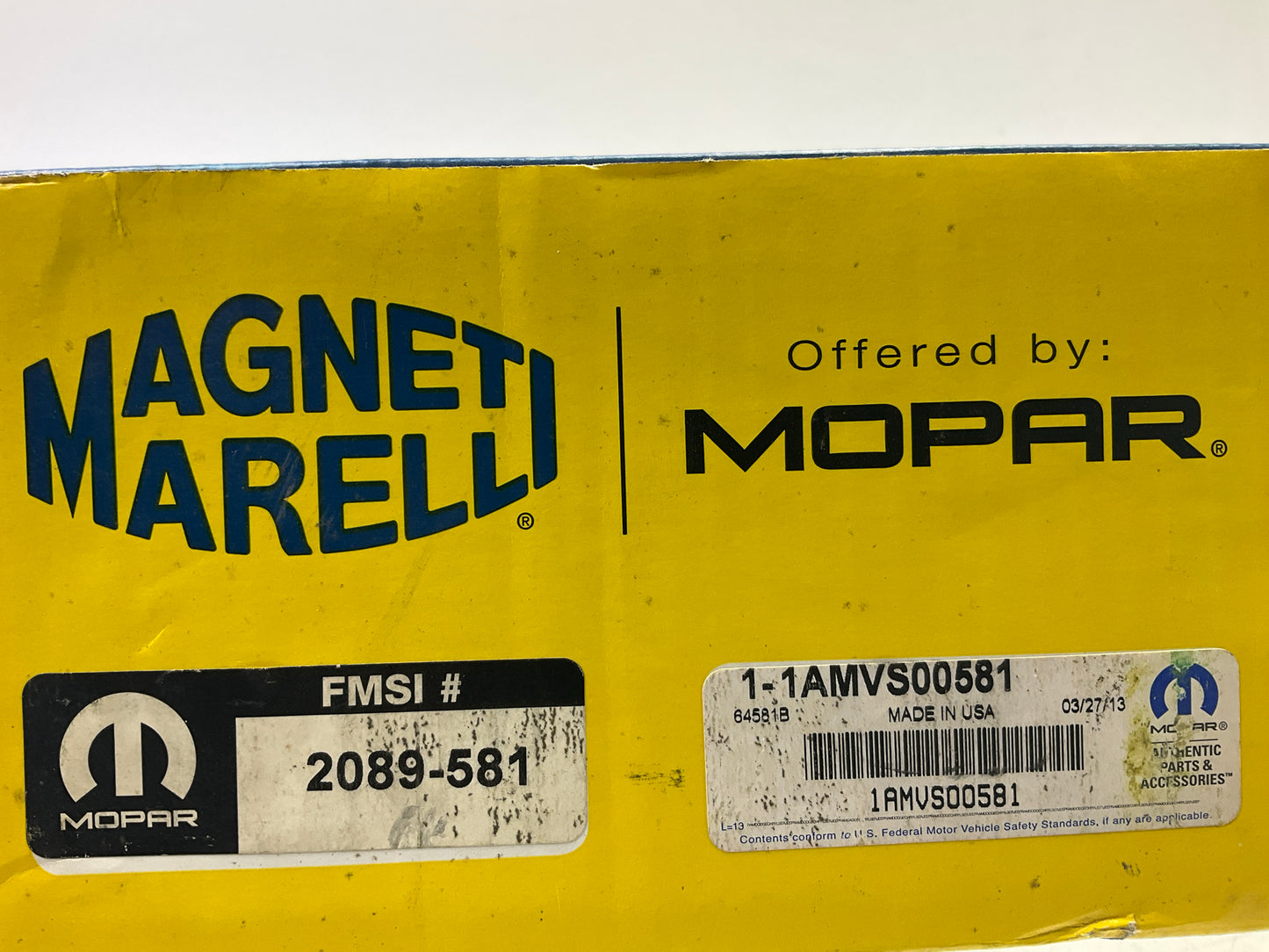 Mopar 1AMVS00581 Rear Drum Brake Shoes