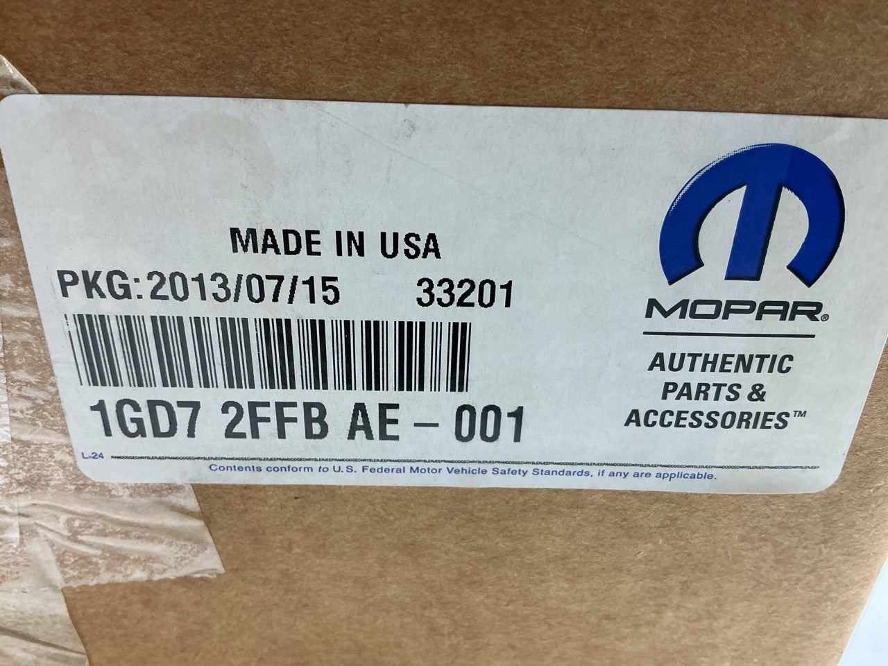 NEW OEM 1GD72FFBAE Right Passenger Door Mirror For 2014 Dodge Challenger SUBLIME