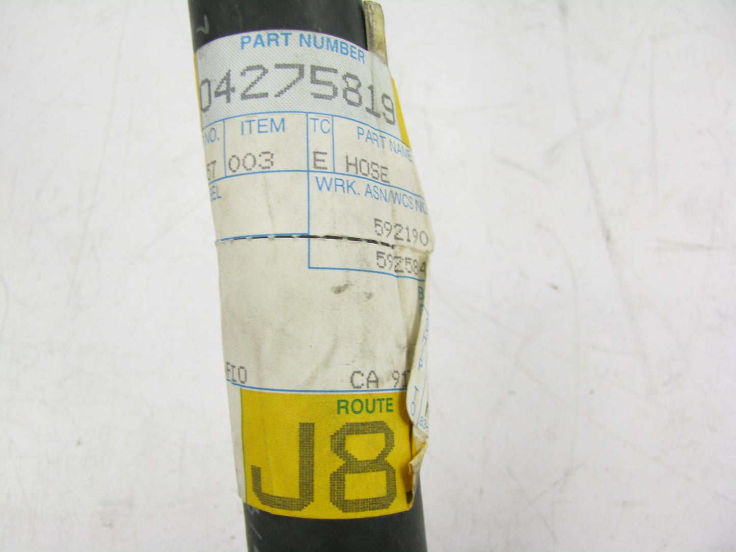 NEW - OEM 4275819 Air Injection Relief Valve To Front Catalyst Tube Hose