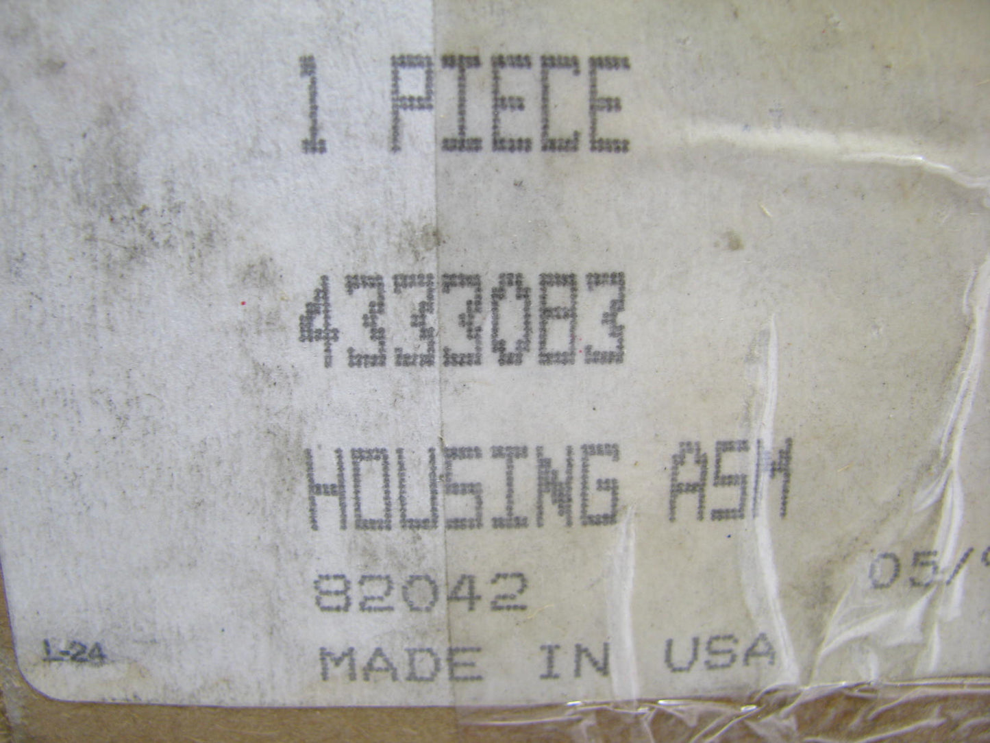 NOS OEM For Mopar Tilt Steering Column Upper Bowl 4333083
