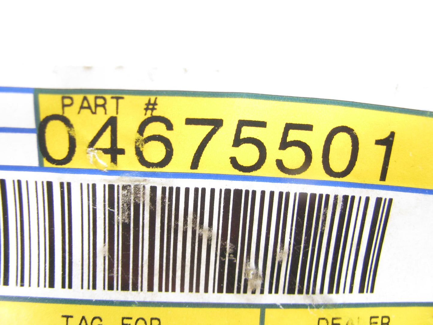 NOS OEM Left Rear Sliding Door Bump Stop 4675501