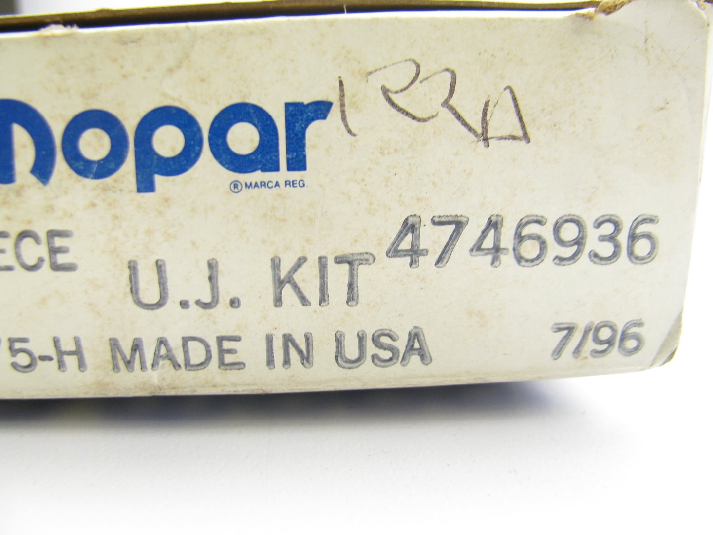 NEW - OEM 4746936 REAR Universal U-Joint For 94-95 Wrangler, 94-96 Cherokee