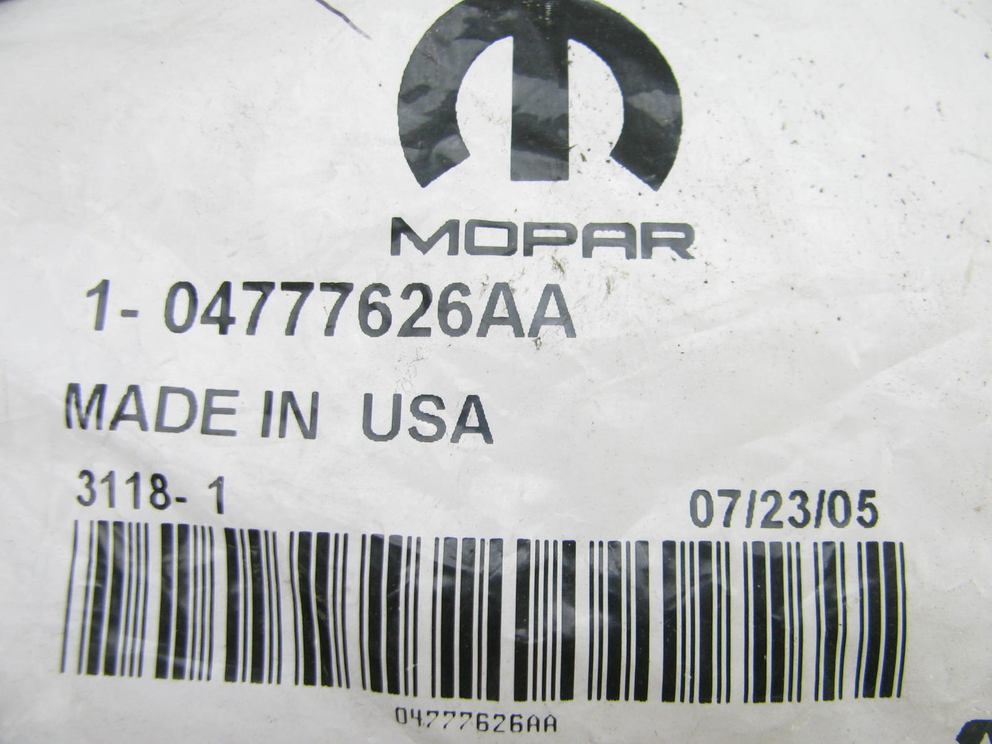 NEW - OEM Mopar 4777626AA Valve Cover Gasket For 2000-2001 Chrysler 2.0L-L4
