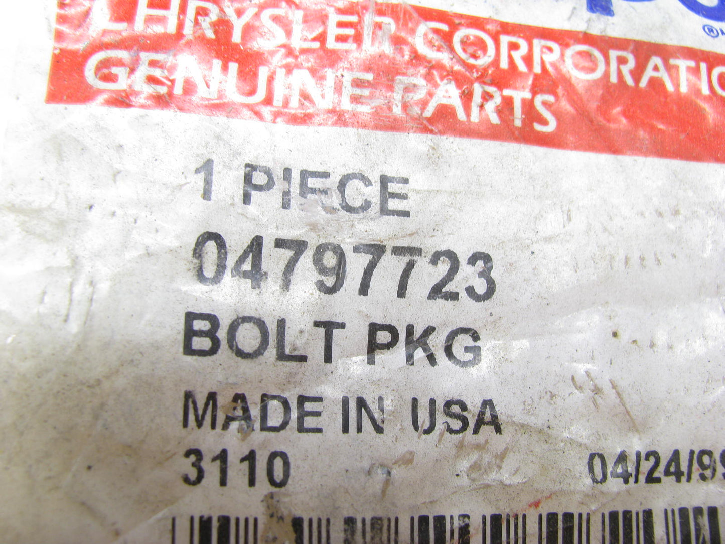(2) Front Upper Control Arm Alignment Camber Adjusting Anchor Bolts OEM 4797723