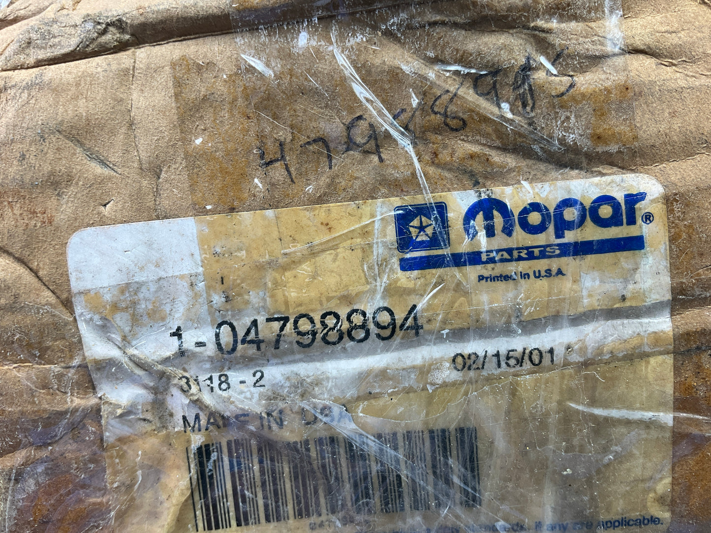 NEW OEM Mopar 4798894 Right Radiator Fan Motor Engine Cooling Fan Motor
