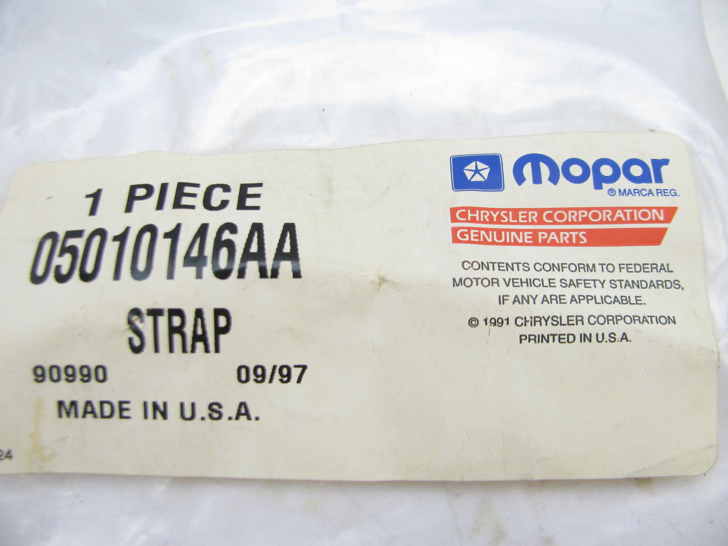 NEW GENUINE Center Console Lid Stop Strap OEM For 98-00 Dodge Durango 5010146AA