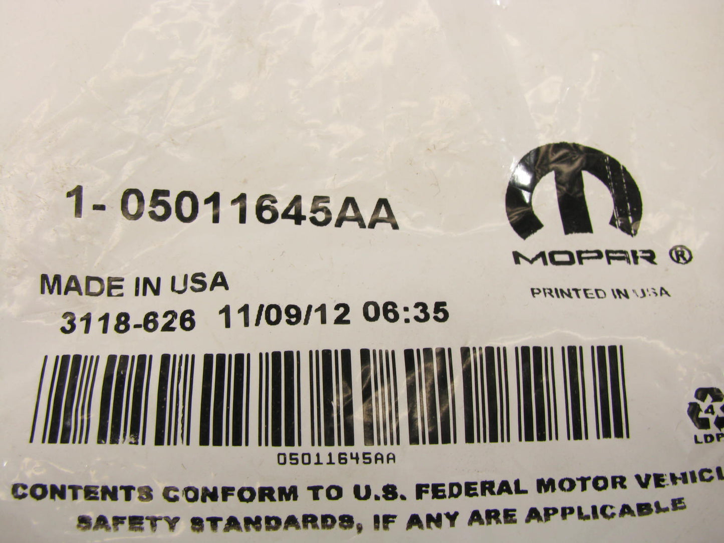 NEW GENUINE OEM 5011645AA Emission Vacuum Harness For 1999-2000 Prowler 3.5L
