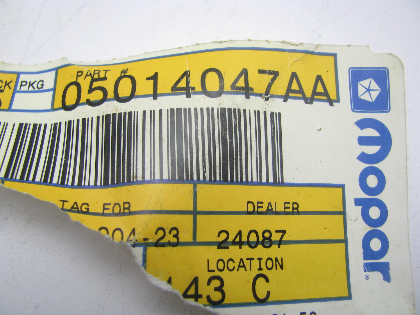 NOS OEM For Mopar Transfer Sector Lever 5014047AA