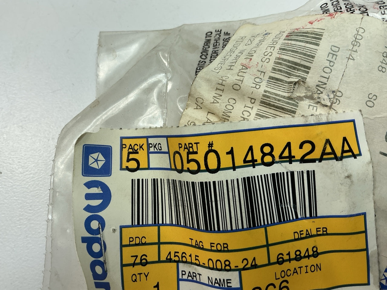 NOS OEM Mopar 5014842AA Left A/C Air Vent For 1998-2001 Dodge Ram 1500 2500 3500