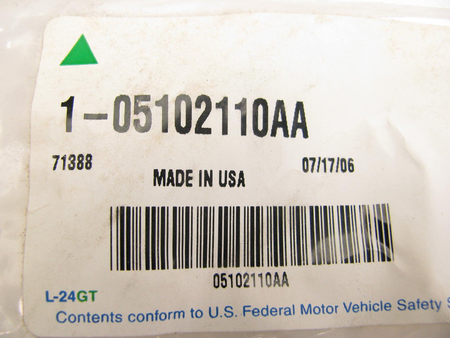 NEW - OEM 5102110AA Spark Plug Wire Set For 1987-1989 Chrysler 3.0L