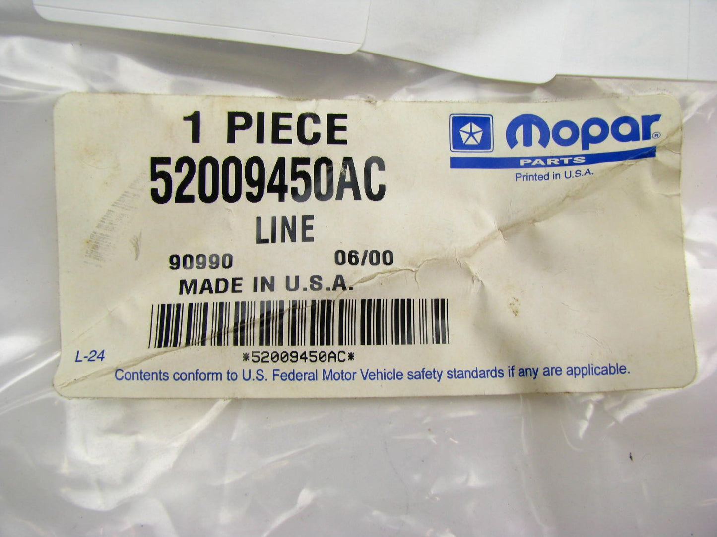 NEW GENUINE Front Right Side Brake Hose For OEM Mopar 52009450AC