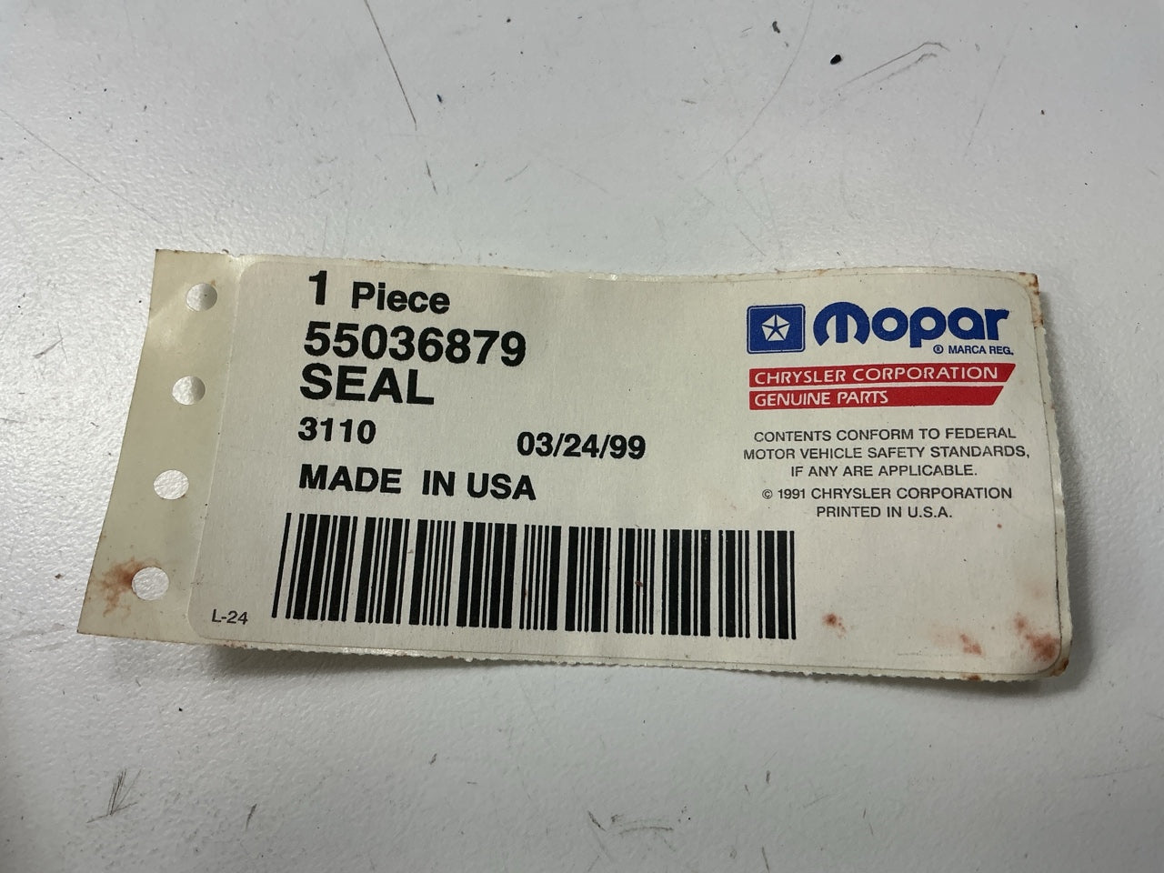 Mopar 55036879 Radiator Side Air Seals For 1997 Dodge Dakota