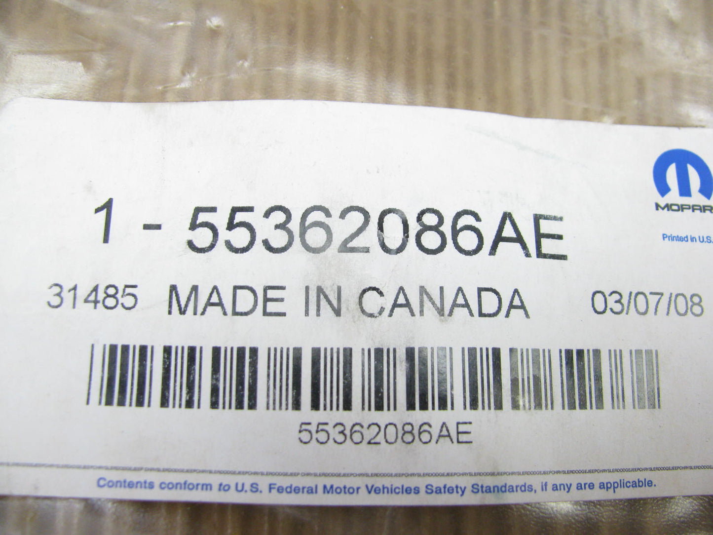 NEW 55362086AE FRONT RIGHT Door Window Glass Run Channel OEM For 09 Durango