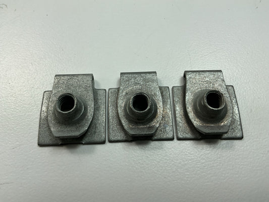 (3) OEM Mopar 6504118 Grommet-Clip Retaining Nuts M6 X 1.0 U-Nut