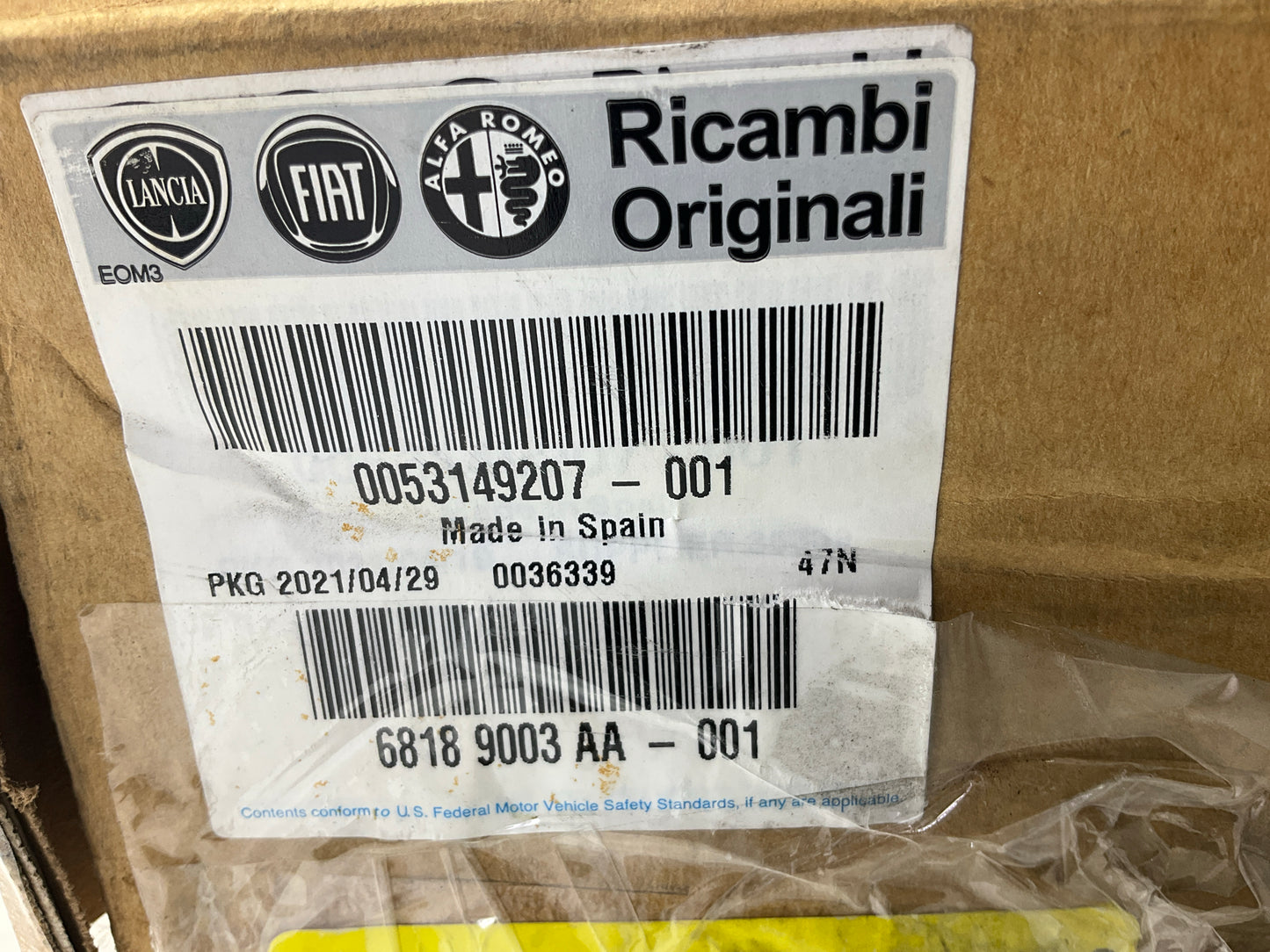 Mopar 68189003AA Oil Cooler Bracket