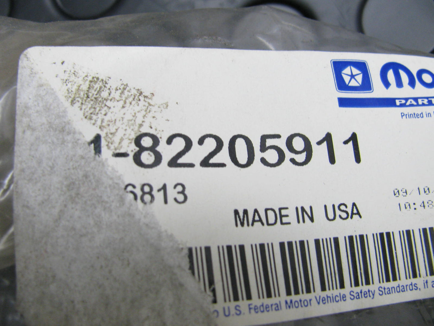 OEM Rear Molded Cargo Liner 82205911 01-05 LWB Mini-vans W/rear A/C