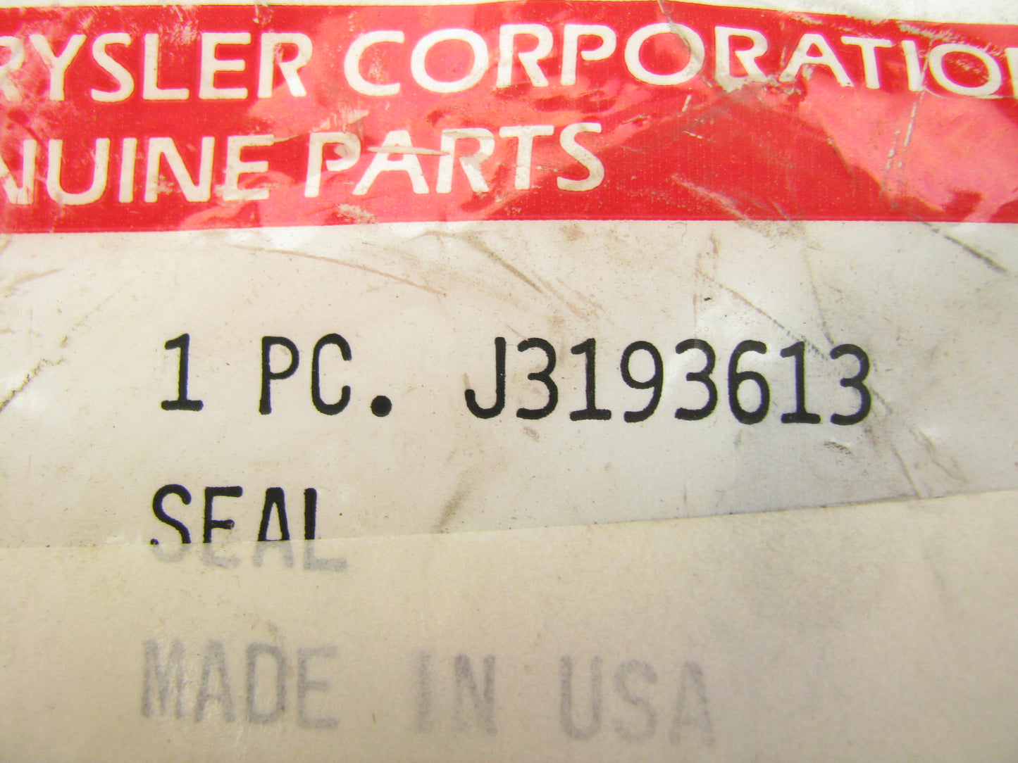 NEW OEM For Mopar Engine Timing Cover Front Crankshaft Seal J3193613